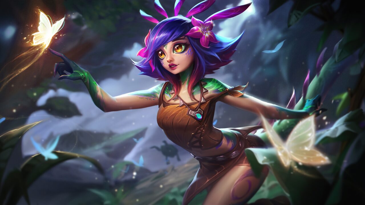 Este é um fantástico cosplay da Neeko de League of Legends