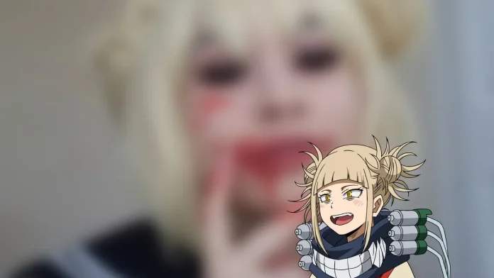 Modelo alliechuu fez um lindo cosplay da Toga de My Hero Academia