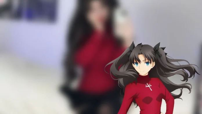 Modelo araivun fez um apaixonante cosplay da Rin Tohsaka de Fate