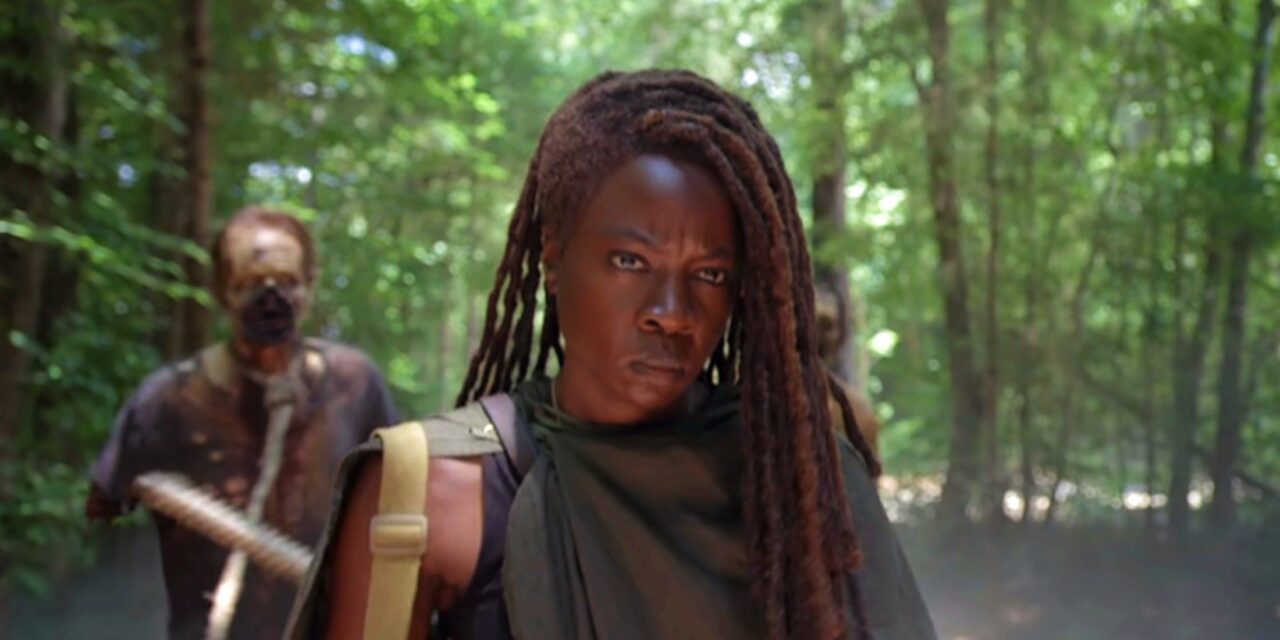 Em qual episódio de The Walking Dead Michonne sai da série?