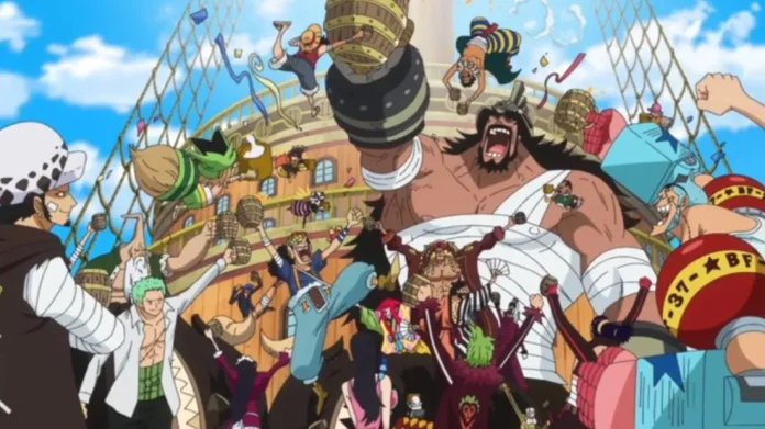 Todas as Espécies na Grande Frota do Chapéu de Palha em One Piece