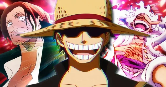 One Piece confirma que Luffy e Shanks ainda têm um longo caminho a percorrer antes de atingir o nível de poder de Joyboy