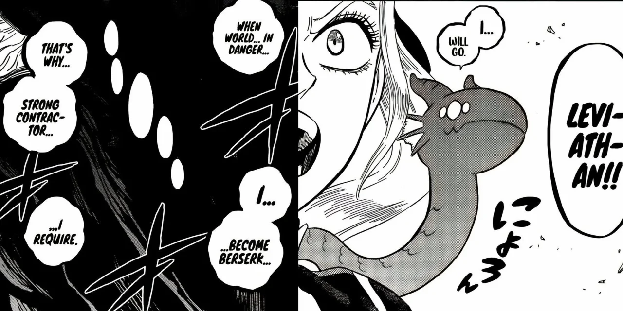 Como Noelle obteve o Leviatã em Black Clover?