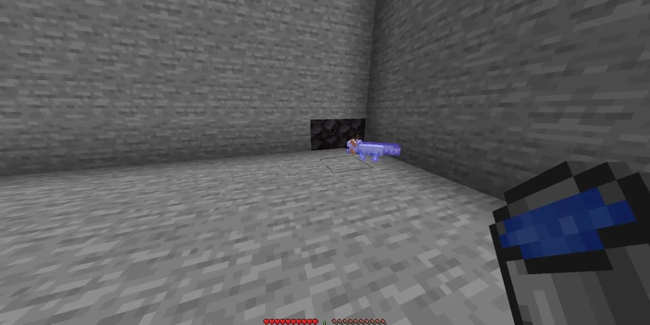 Como obter o Axolote Azul em Minecraft