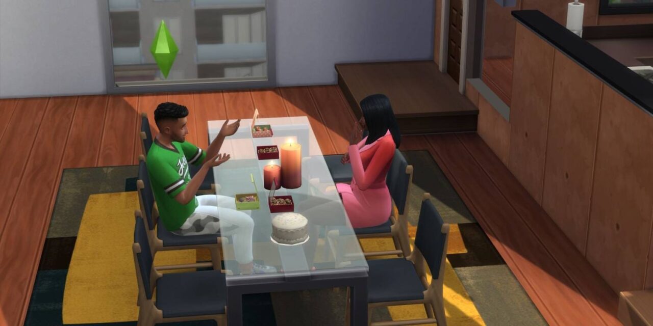 como compartilhar comida no the sims 4