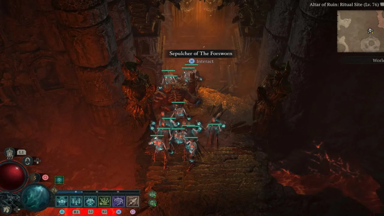 Localização do Sepulcro dos Renegados em Diablo 4