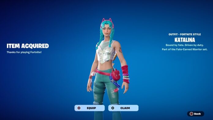 fortnite gatalina skin gratuita