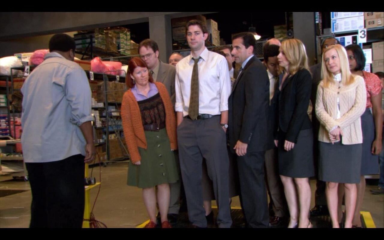 Em qual episódio de The Office eles tentam perder peso?