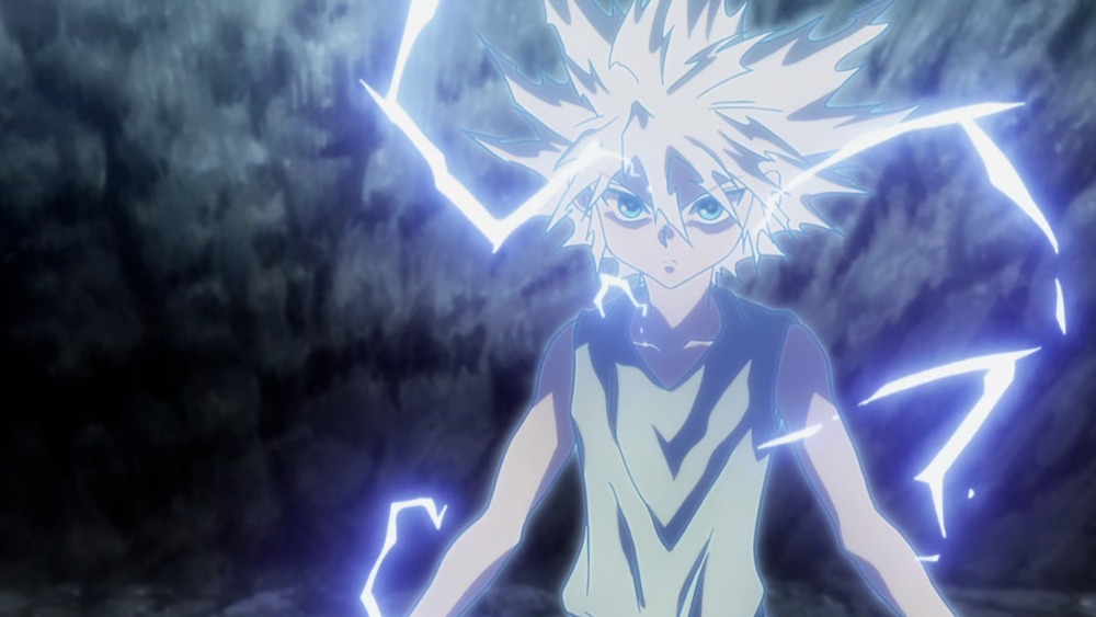 hunter x hunter Killua godspeed vs Youpi