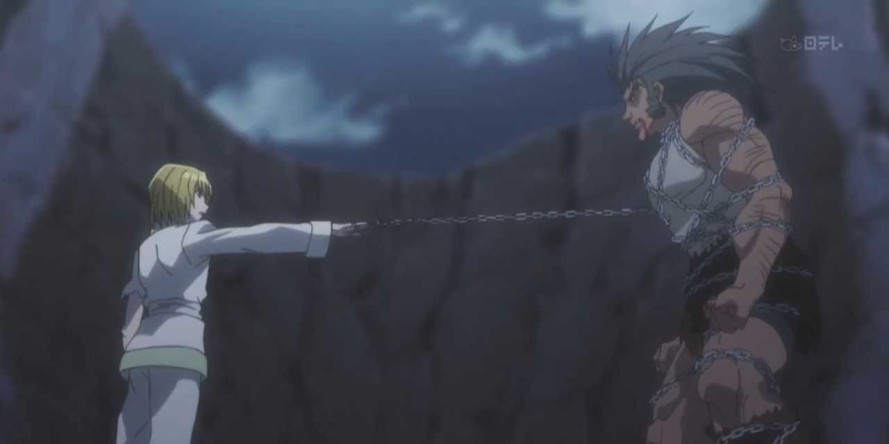 hunter x hunter kurapika vs uvogin