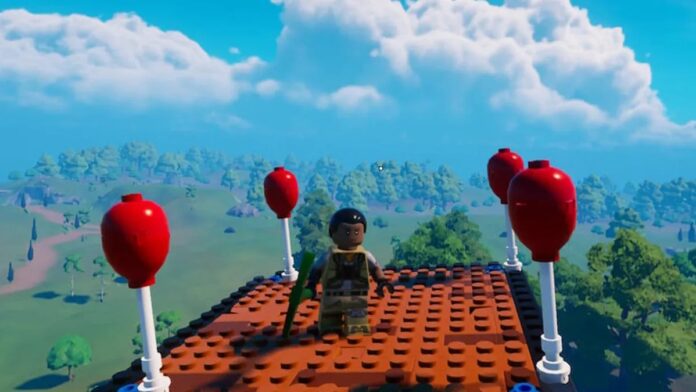 lego fortnite balões ativáveis