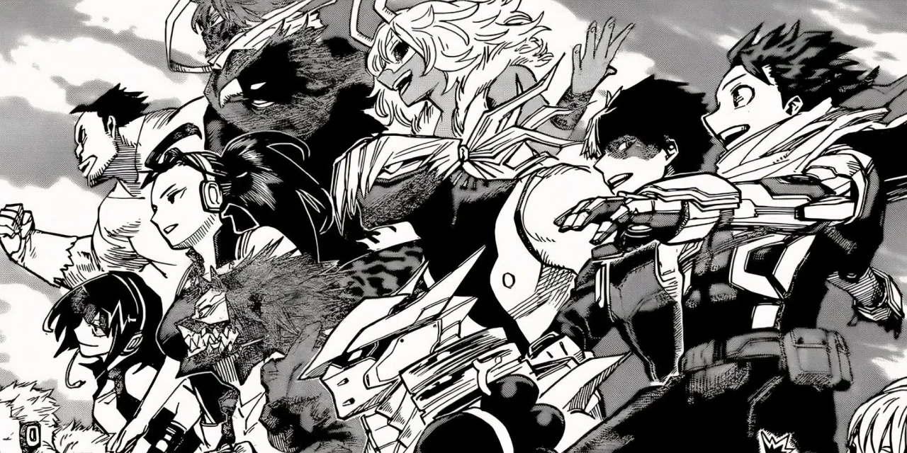 O que acontece com Deku após a guerra final em My Hero Academia?