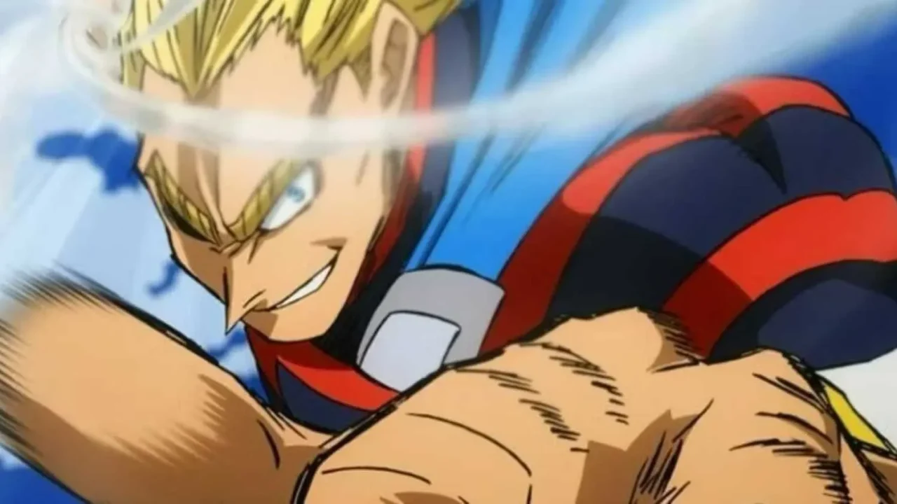 Esta era a força do All Might no seu auge em My Hero Academia