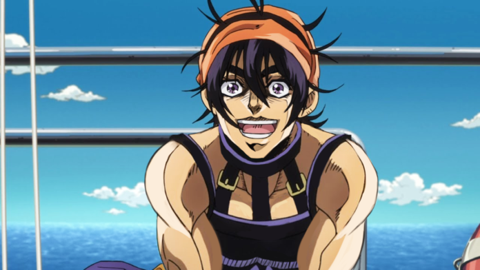 Este é um fantástico cosplay da Narancia Ghirga de JoJo's Bizarre Adventure