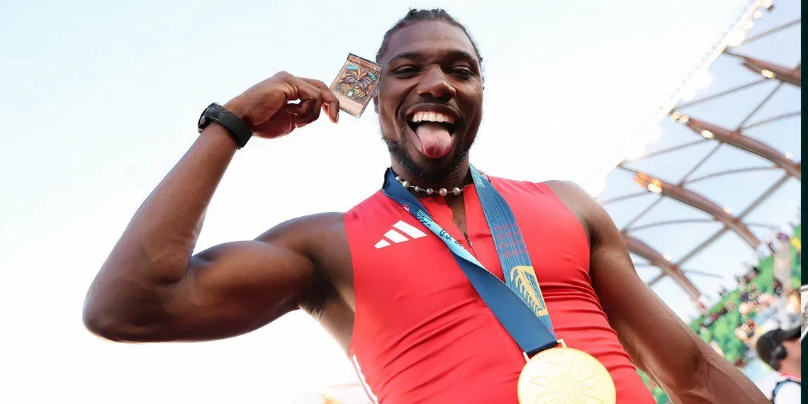 Atleta olímpico Noah Lyles revela seu lado Otaku mais uma vez