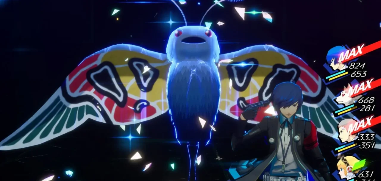 Como fundir Mothman em Persona 3 Reload