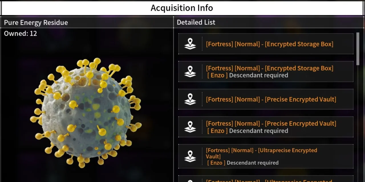 Como Farmar Resíduos de Energia Pura em The First Descendant