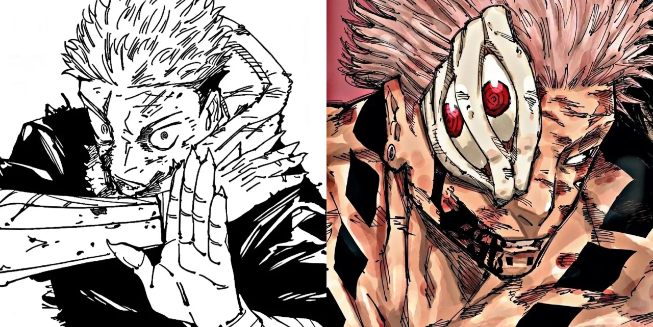 Jujutsu Kaisen 265 mostra Yuji tentando o "Talk no Jutsu" em Sukuna