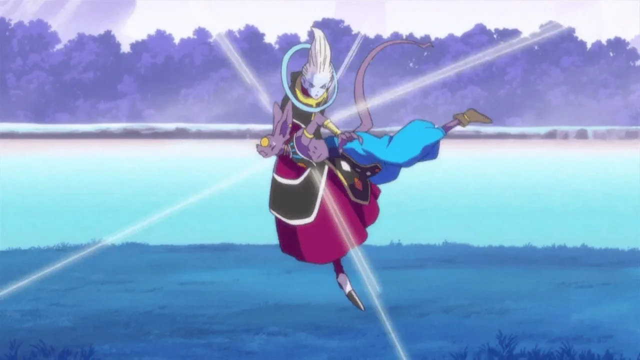 Whis é mais forte que Bills em Dragon Ball?