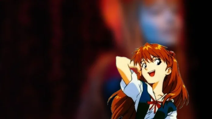 Modelo murrningglow fez um lindo cosplay da Asuka de Evangelion