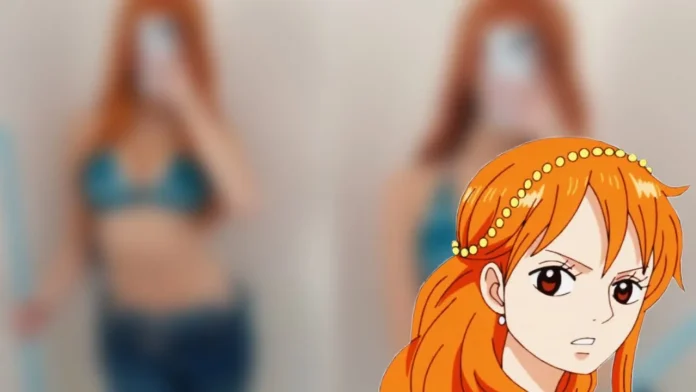 Modelo iceluvvs fez um lindo cosplay da Nami de One Piece