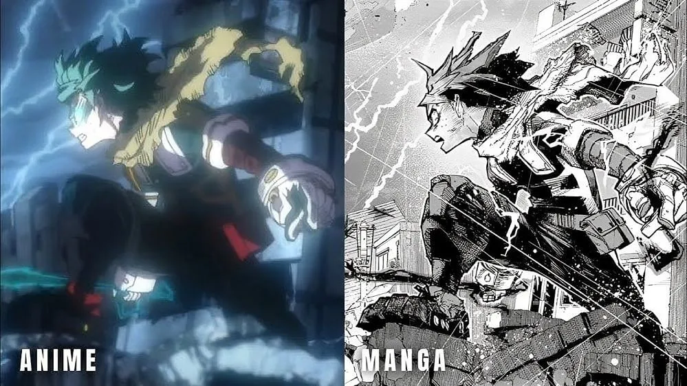 Fãs de My Hero Academia afirmam que o anime arruinou uma grande cena do mangá