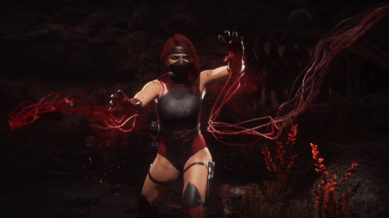 Este é um ousado cosplay da Skarlet de Mortal Kombat que você verá!