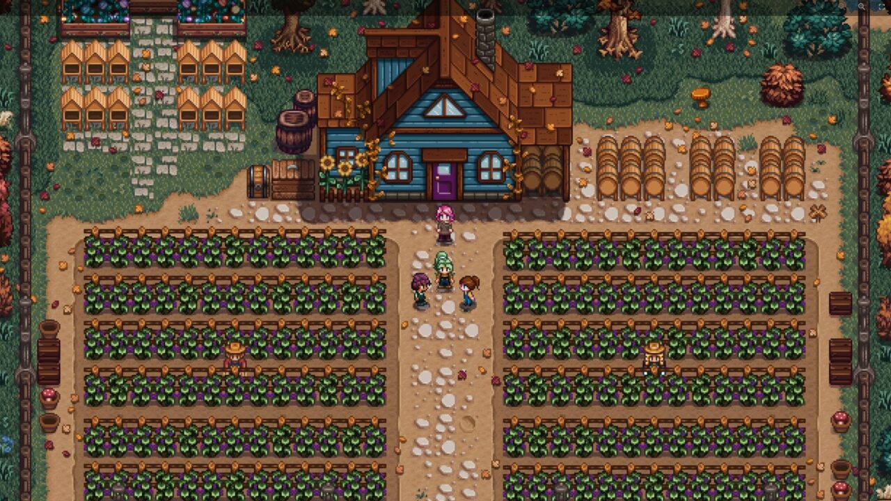 Stardew Valley mods immersive family