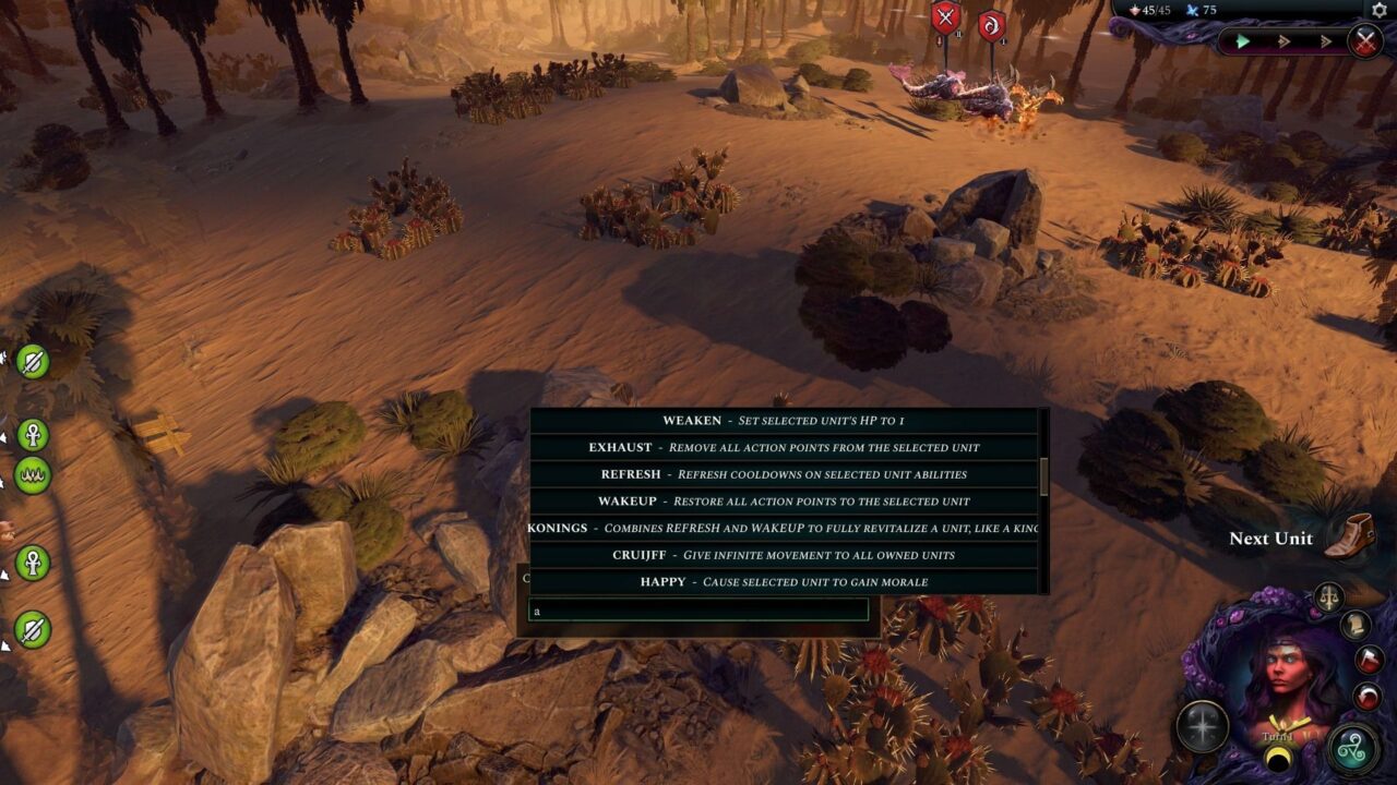 Como Ativar Cheats em Age of Wonders 4