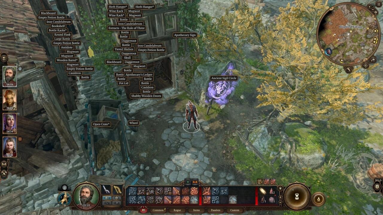 baldur's gate 3 mods highlight everything