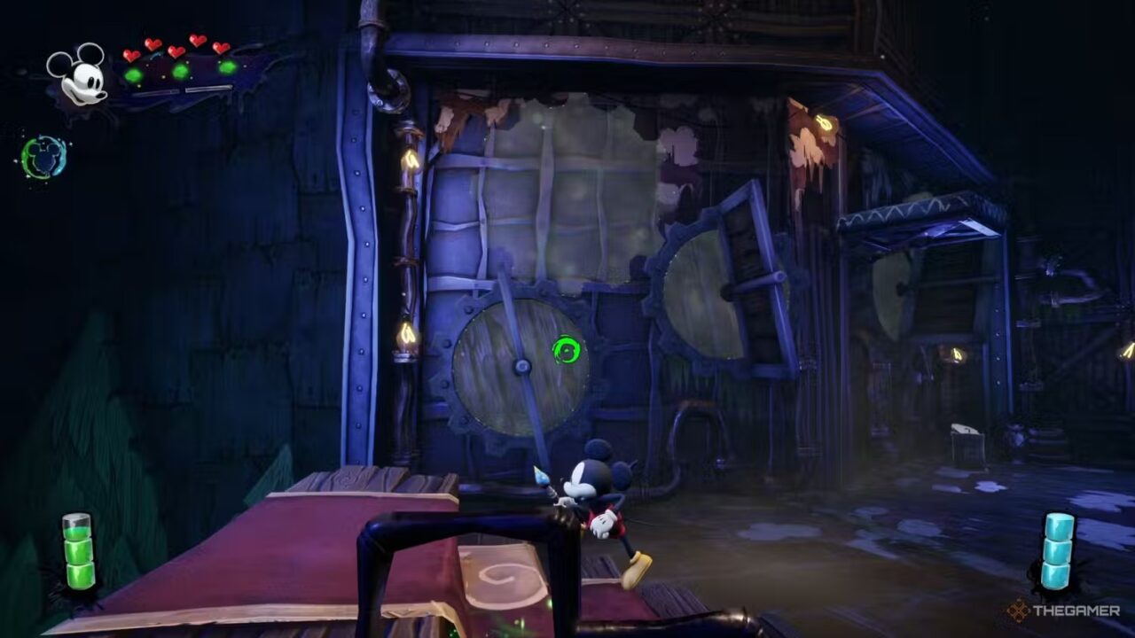 epic mickey passeio de barco