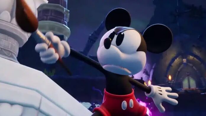 saiba se deve abrir o baú ou ajudar o gremlin em disney epic mickey rebrushed