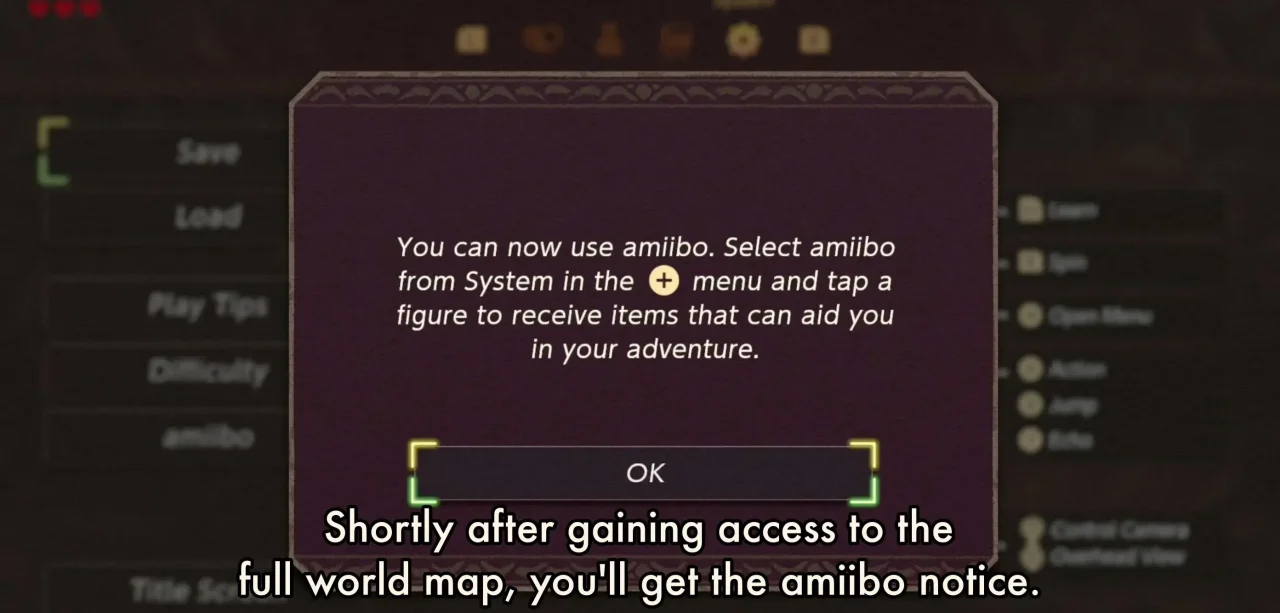 Zelda: Echoes of Wisdom - Como usar um Amiibo