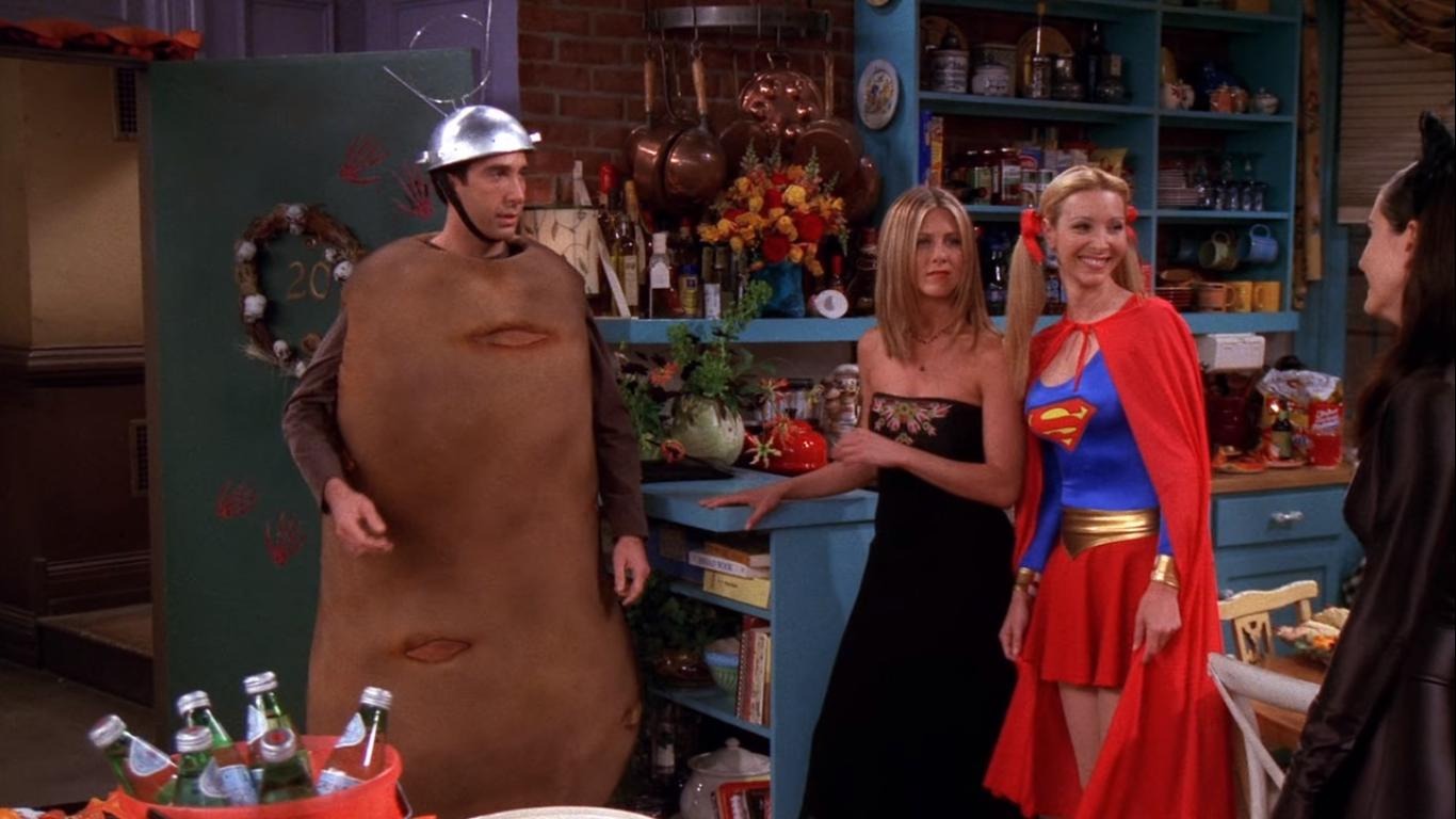 todos os episódios de halloween da série friends