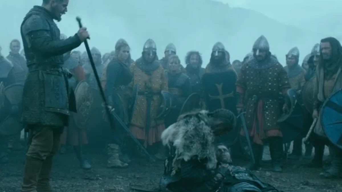 Vikings - Por que Hvitserk se converteu ao cristianismo e mudou o seu nome para Athelstan?