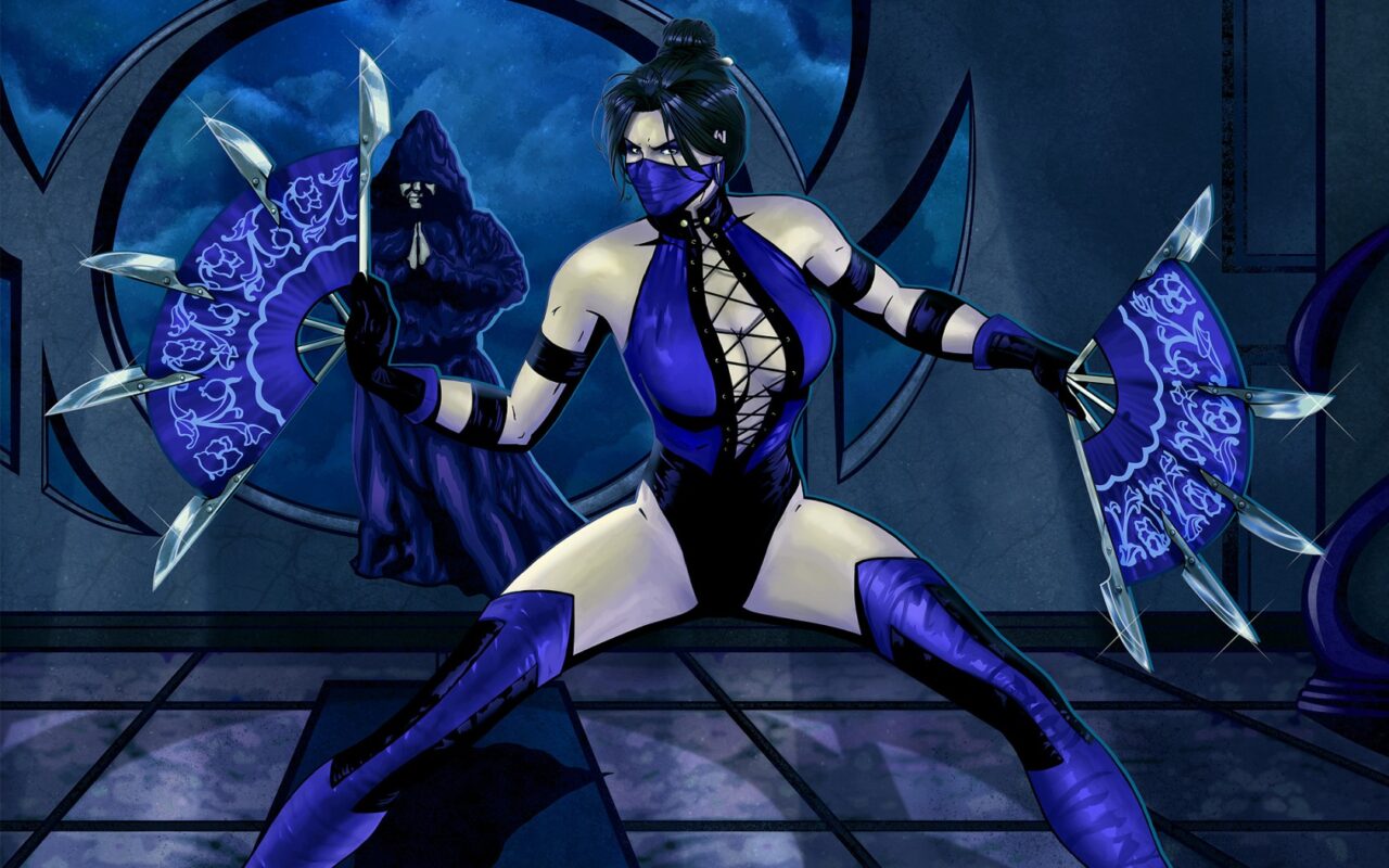 É impossível tirar os olhos deste ousado cosplay da Kitana de Mortal Kombat