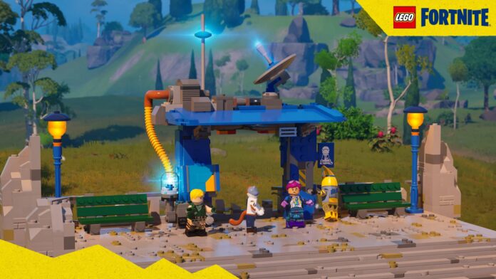 quests da estação de ônibus no LEGO Fortnite