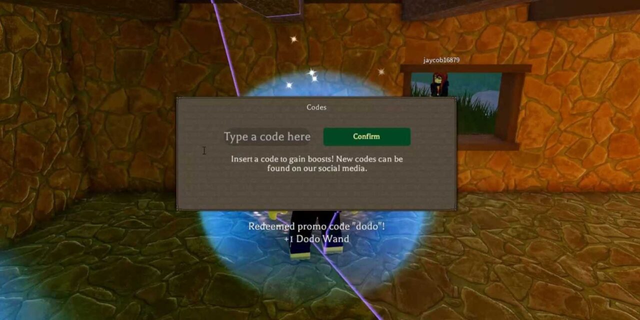 como resgatar códigos no roblox mystic magic