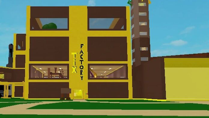 roblox tix factory tycoon