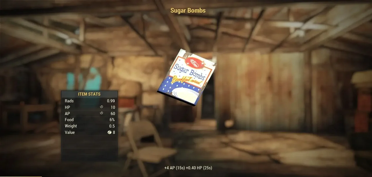 Como farmar Bombas de Açúcar em Fallout 76