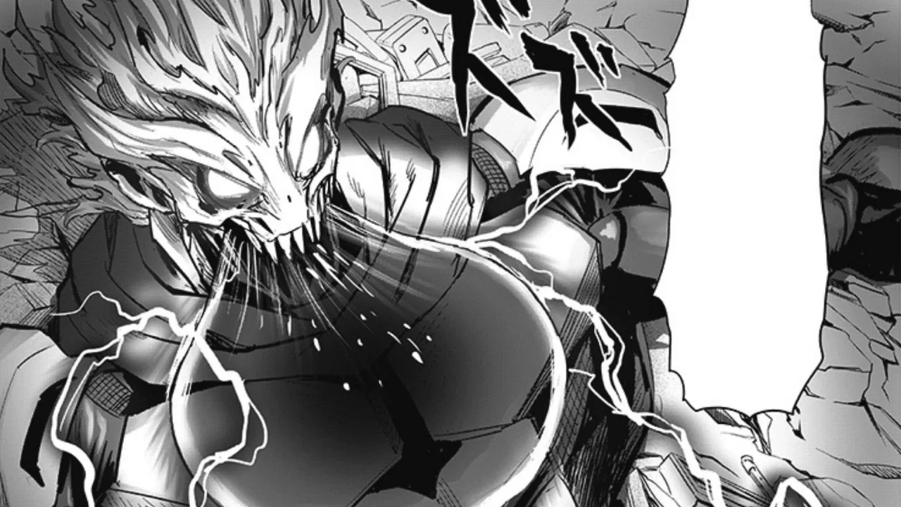 One Punch Man 207 - Empty Void lança seu corte dimensional contra Blast