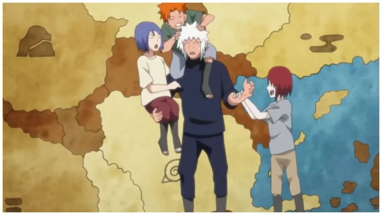 Quantas pessoas Jiraiya treinou em Naruto?