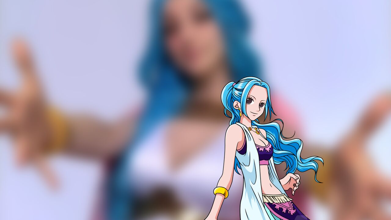 Confira esse apaixonante cosplay da Vivi de One Piece