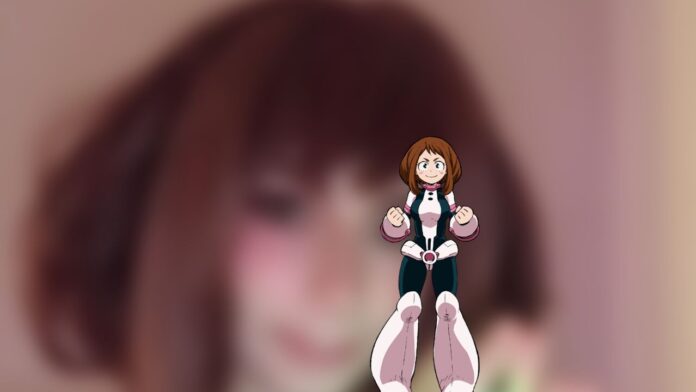 Modelo meisama.cos fez um apaixonante cosplay da Uraraka de My Hero Academia