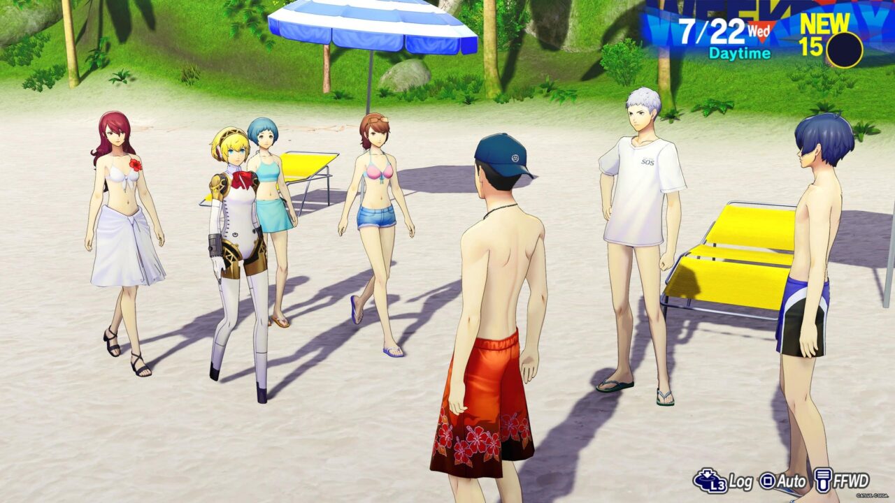 Persona 3 Reload - Férias de Verão (20 de julho - 23 de julho)