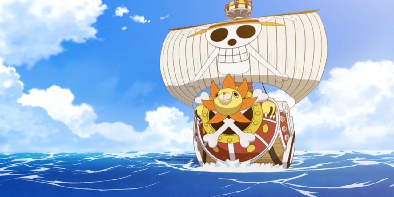 Como o Thousand Sunny foi sequestrado e parou na Ilha dos Deuses