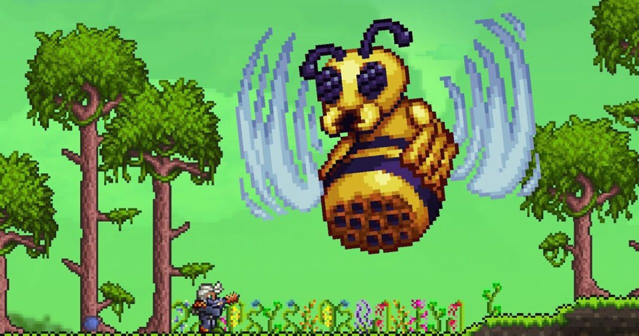 abelha rainha terraria