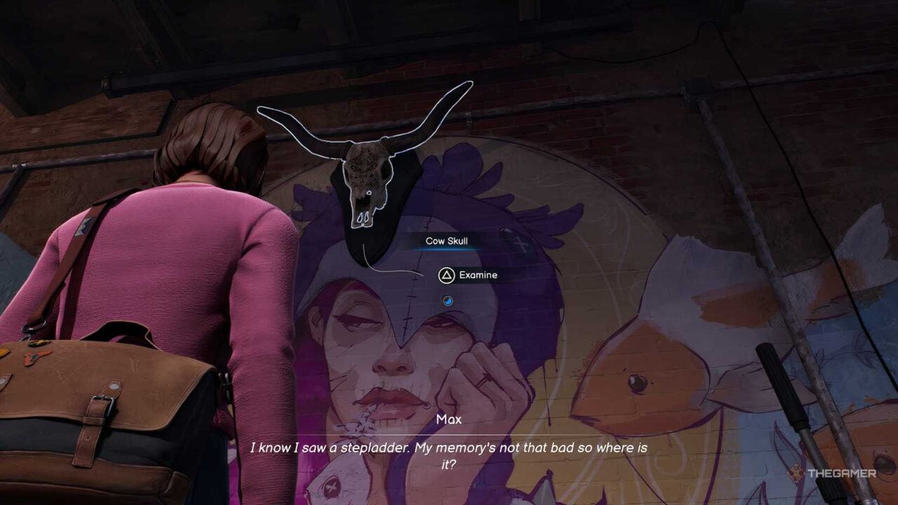 Life is Strange: Double Exposure - Como inspecionar o crânio de vaca