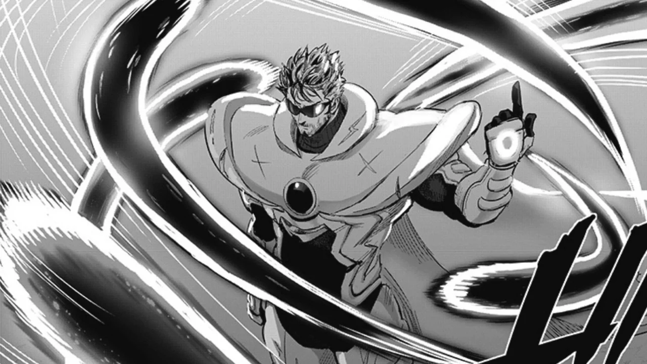 One Punch Man 207 - Empty Void lança seu corte dimensional contra Blast