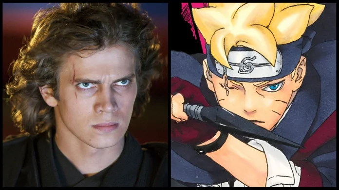 Os fãs de Boruto não estão percebendo as semelhanças entre ele e Anakin Skywalker de Star Wars